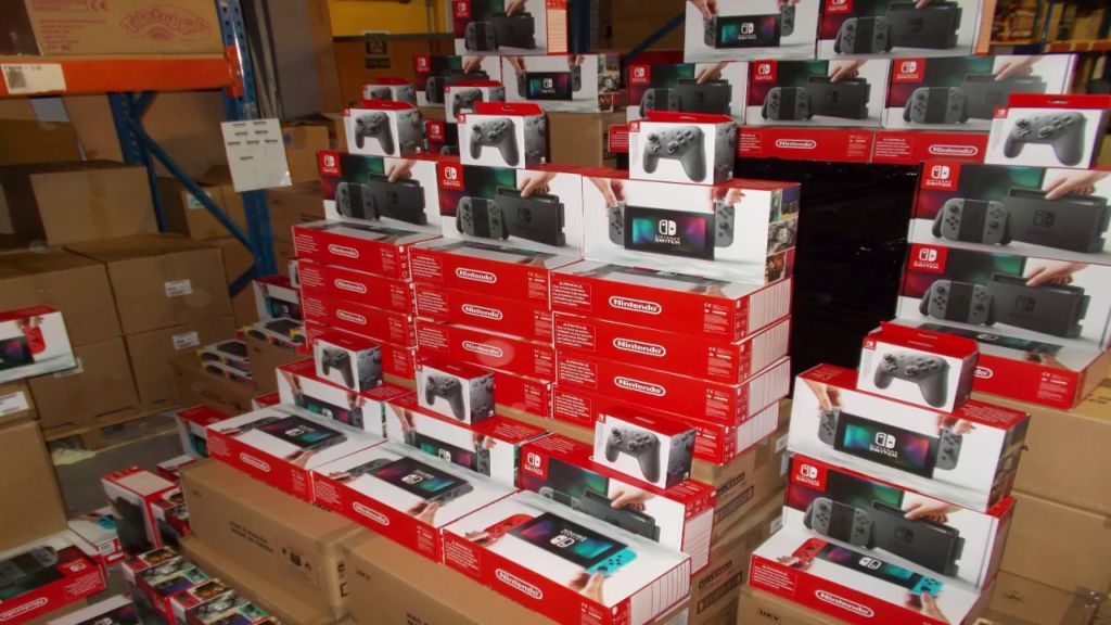 Stock de nintendo switch